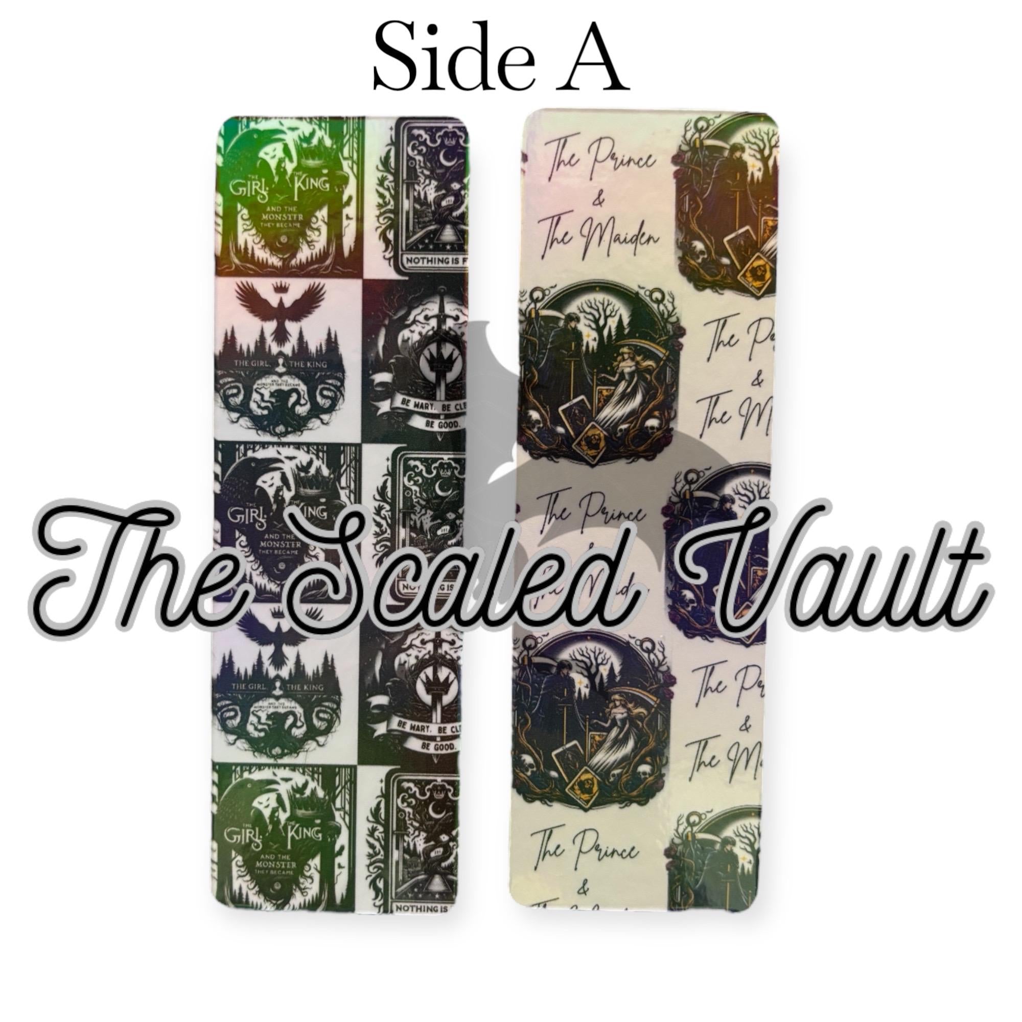 Two pack of Dark Window bookmarks