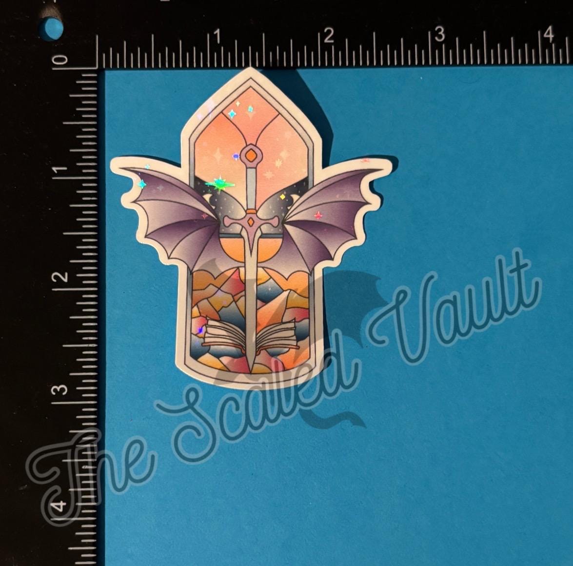 Holographic Laminated Stickers- (ACOTAR) see description