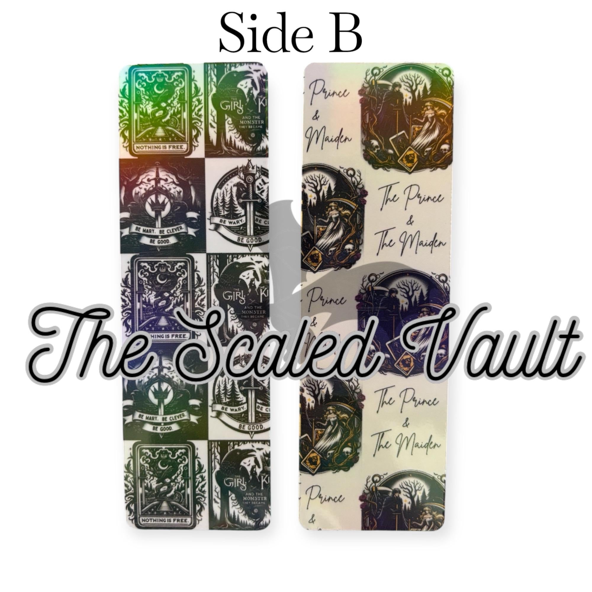 Two pack of Dark Window bookmarks