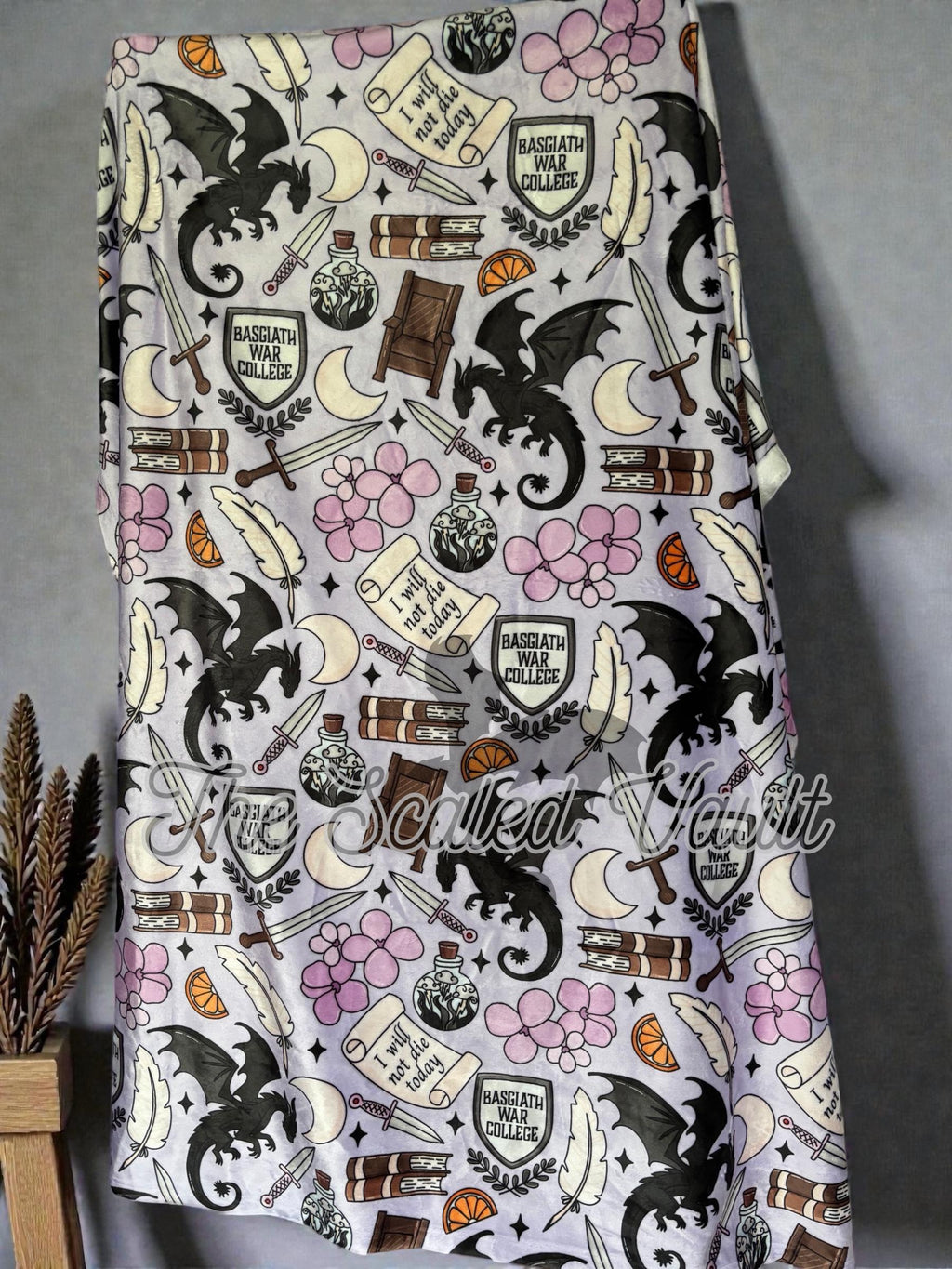 Dragon Riders Minky Blanket