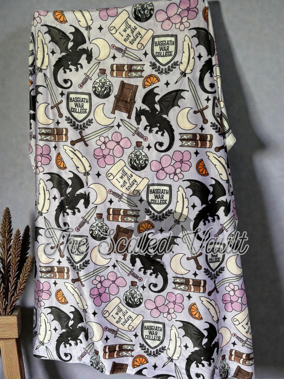Dragon Riders Minky Blanket