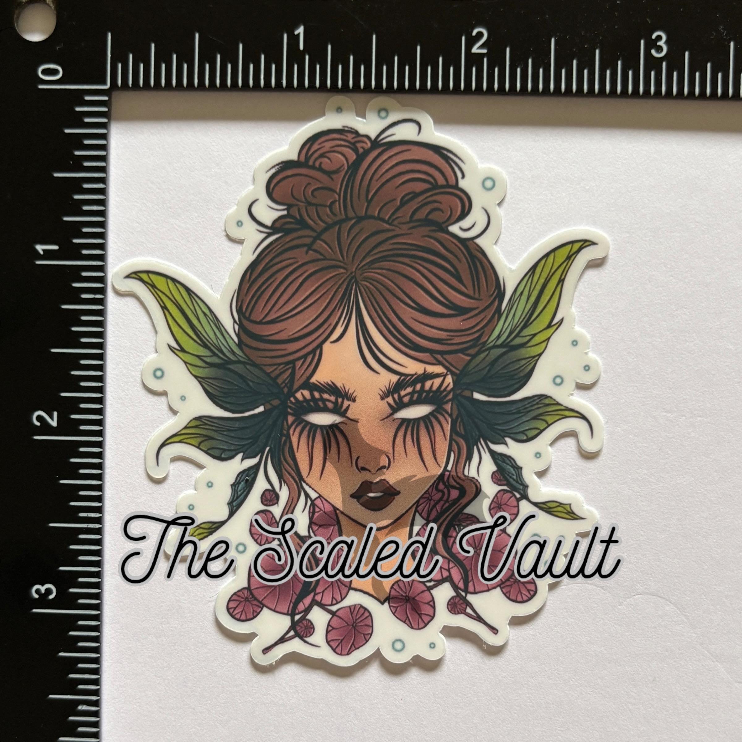 Woodland Fae laminated sticker, multiple options