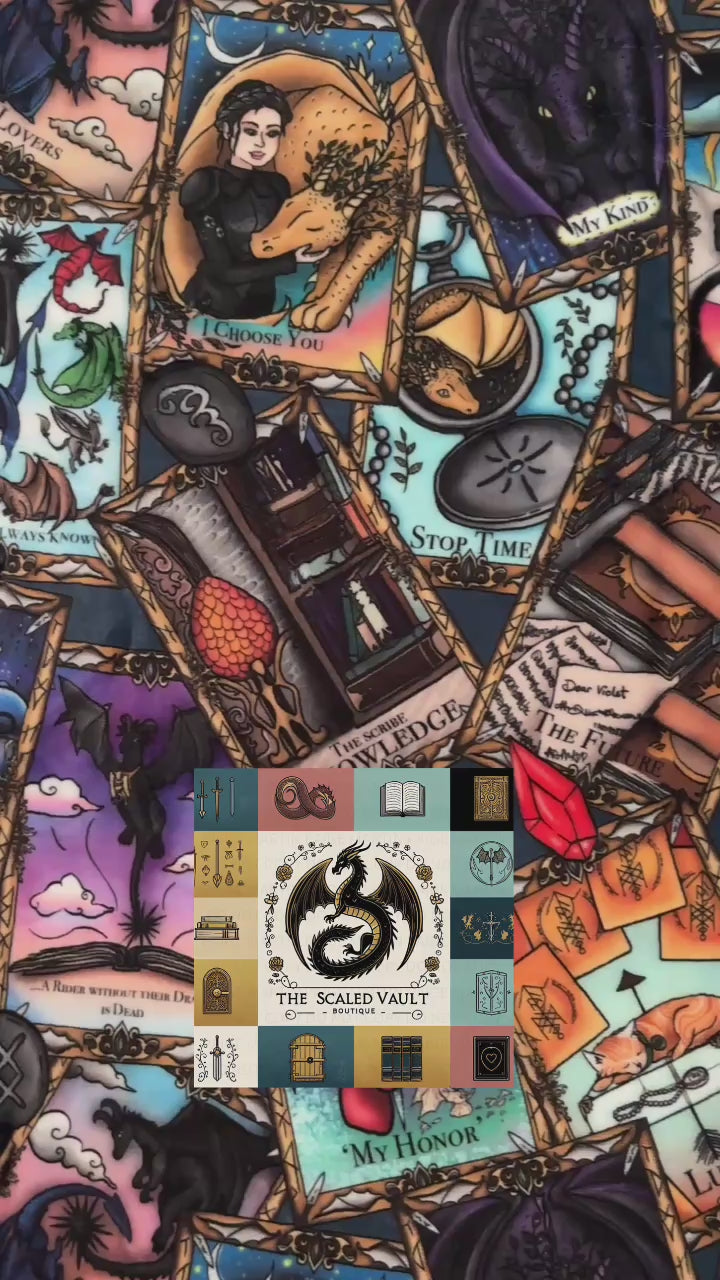 Violence Tarot Cards Minky Blanket